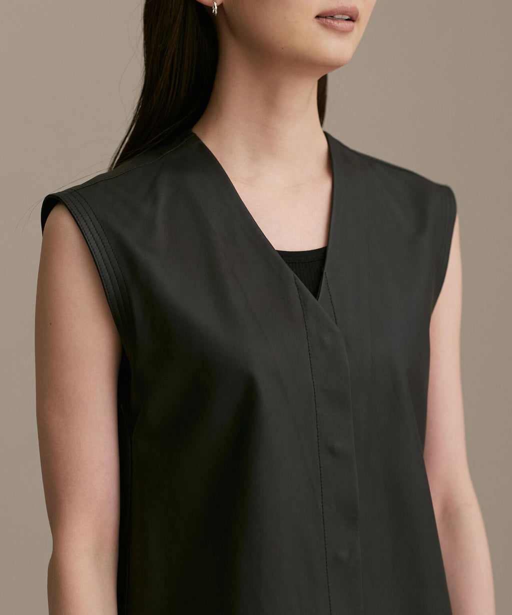 ネックレザージレ