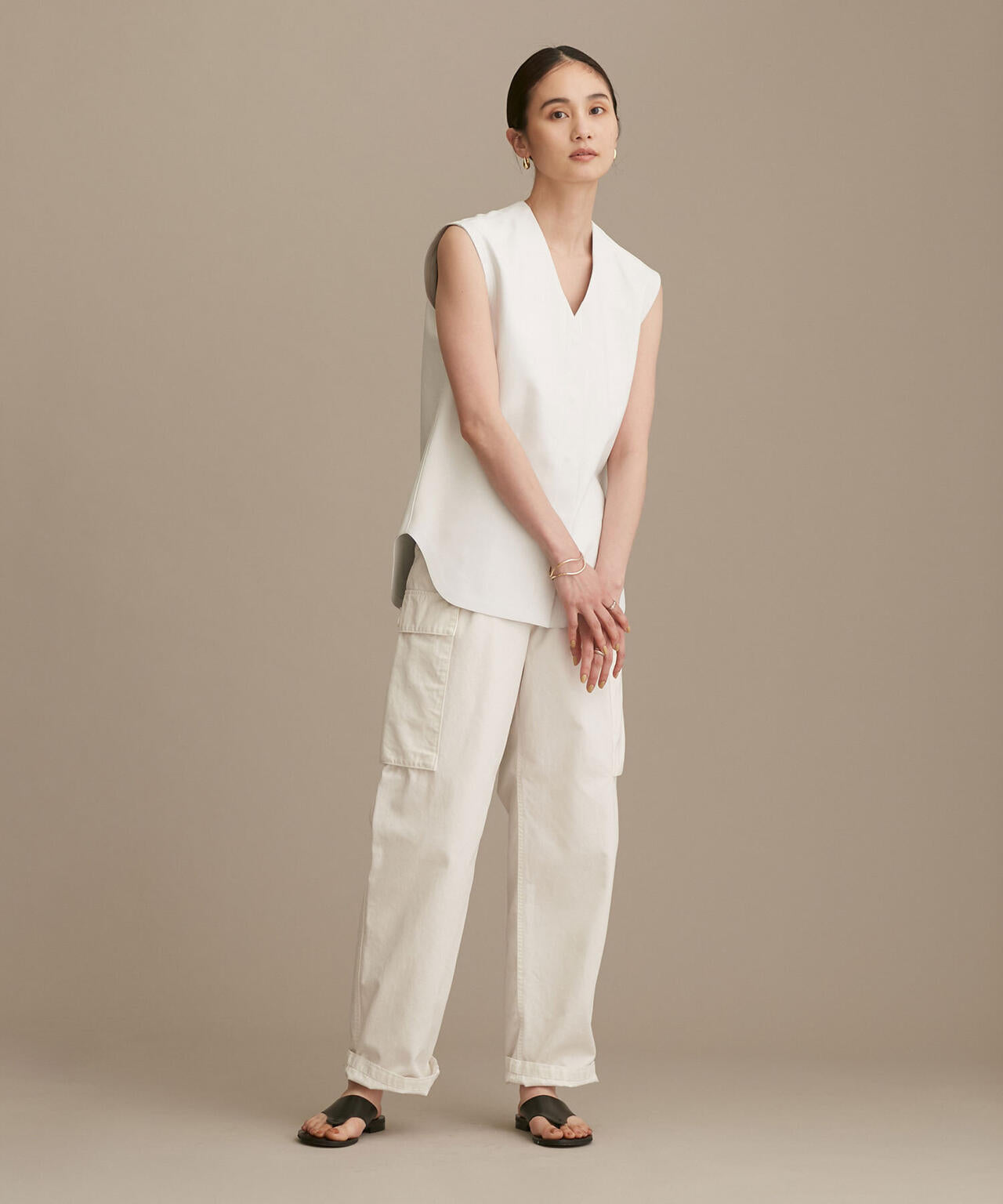 ネックレザージレ