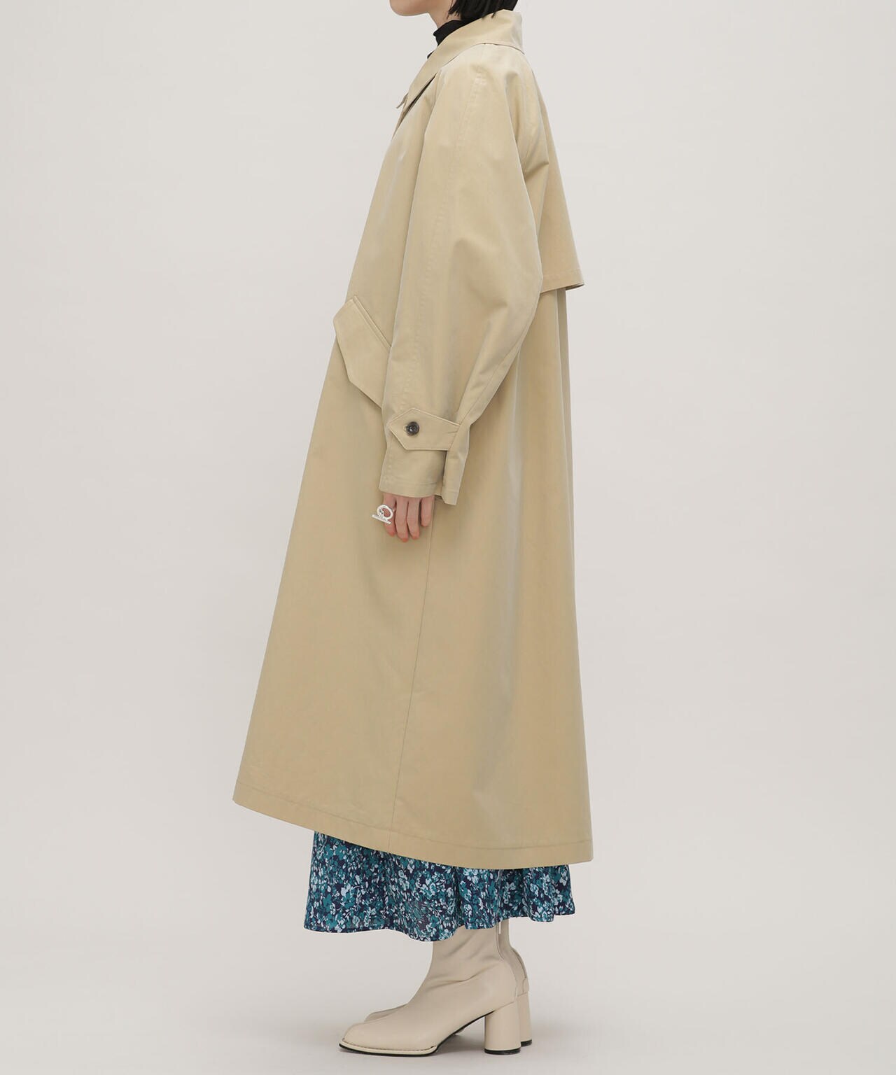 LB.03/オーバーシルエットステンカラーコート