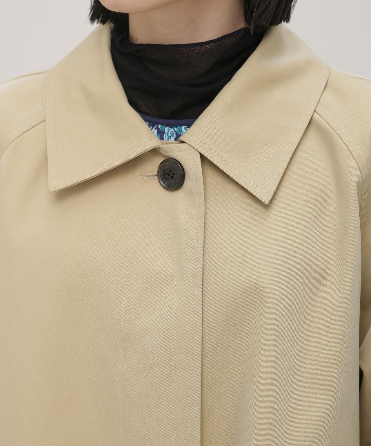 LB.03/オーバーシルエットステンカラーコート