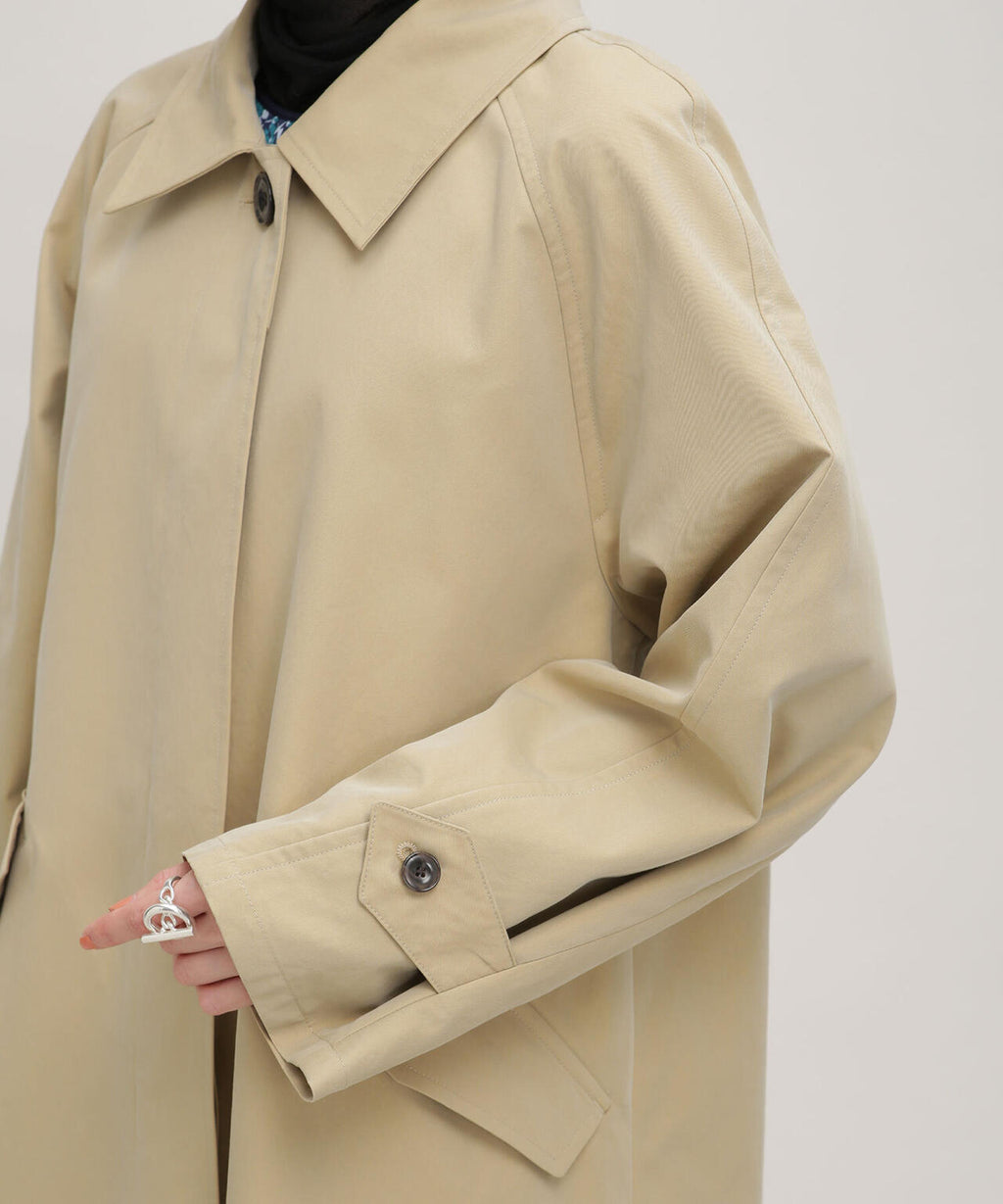 LB.03/オーバーシルエットステンカラーコート