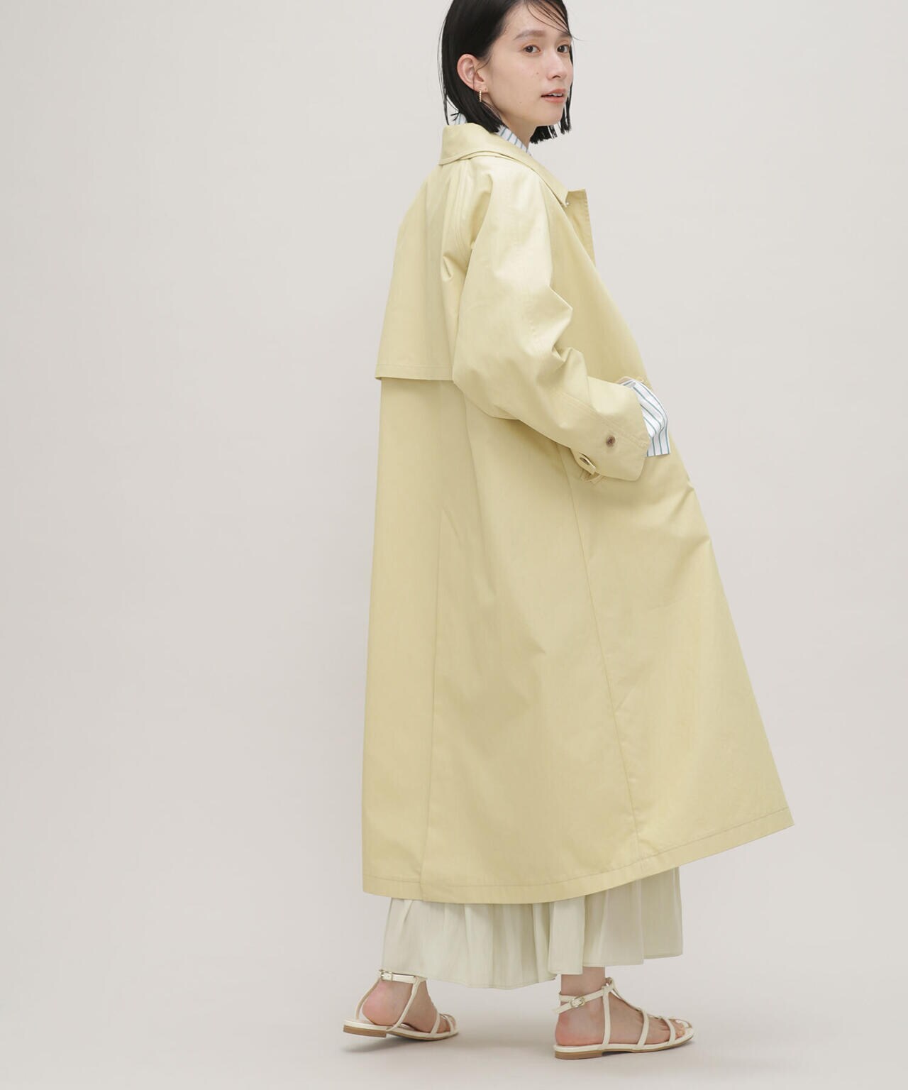 LB.03/オーバーシルエットステンカラーコート