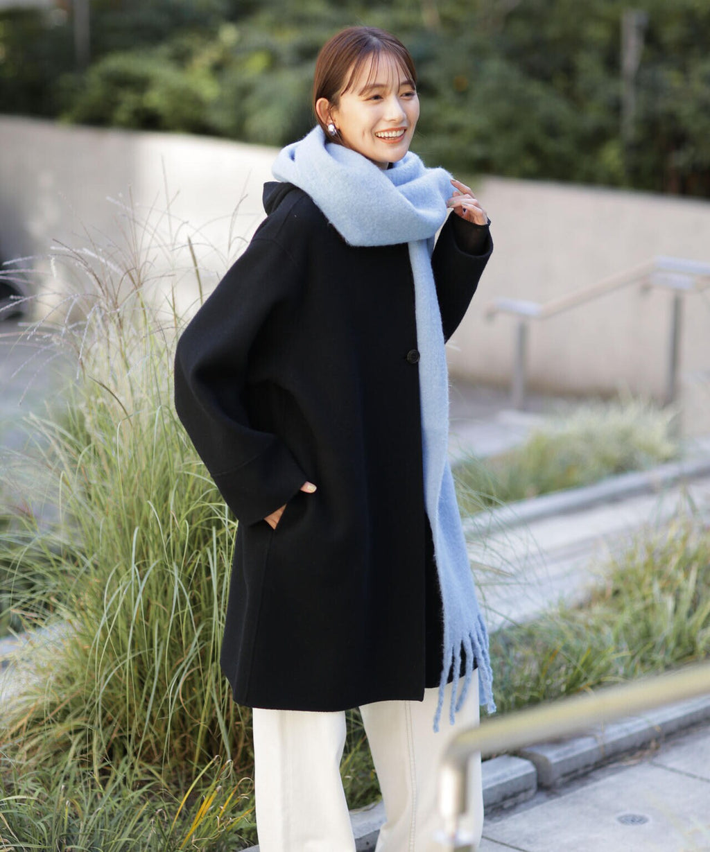 スーパー140ウールリバーフードコート