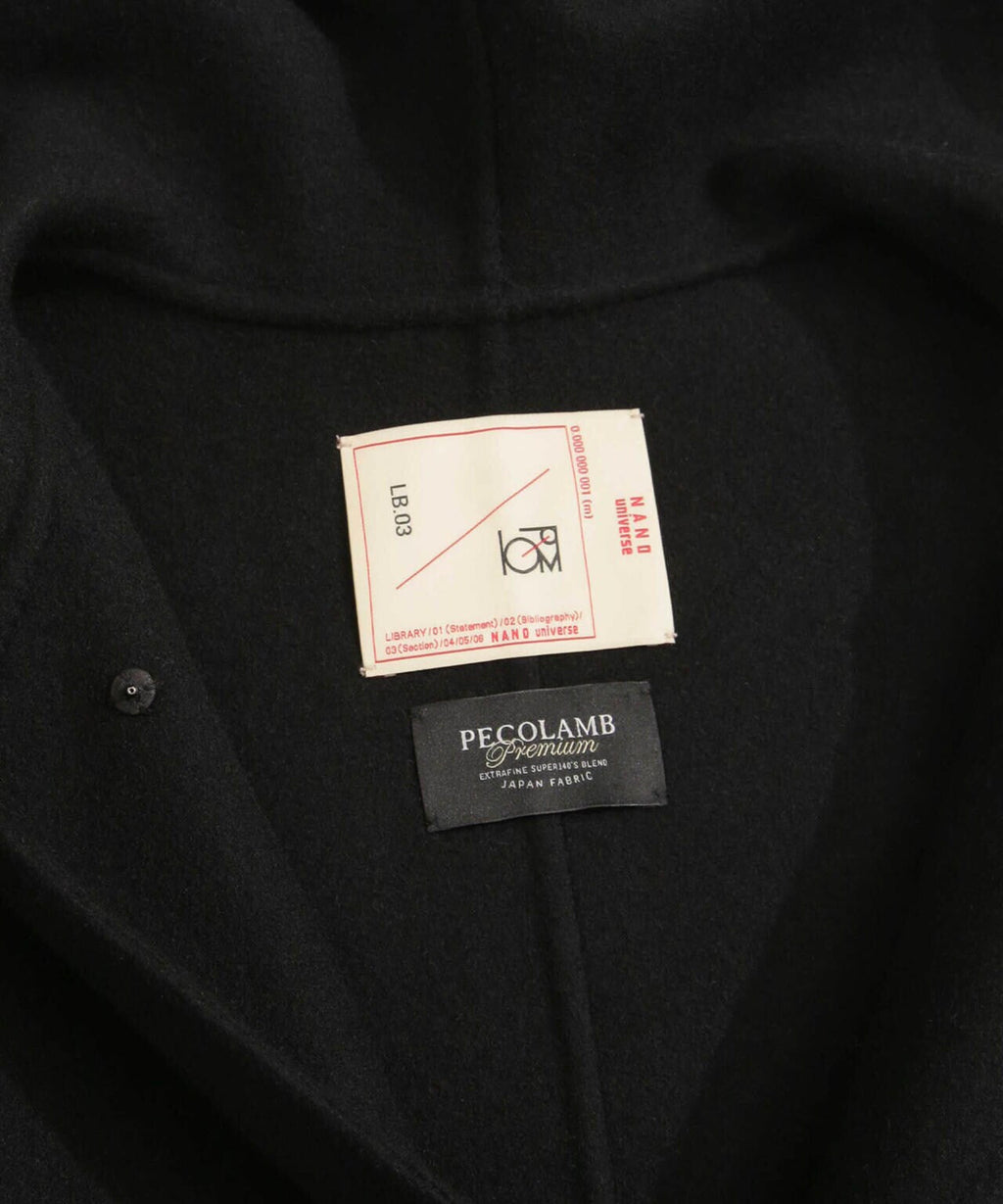 スーパー140ウールリバーフードコート