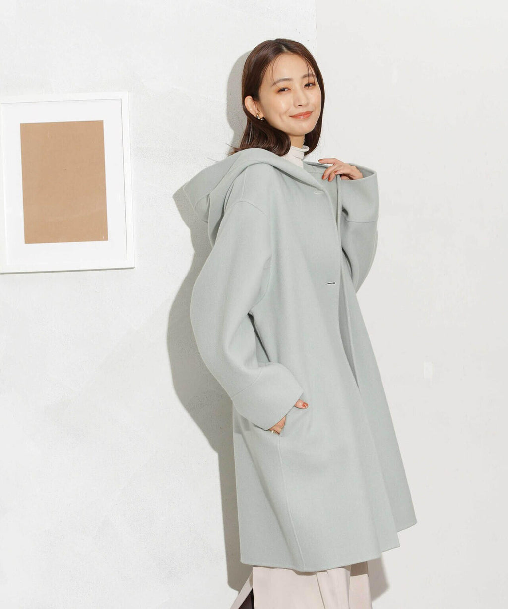 スーパー140ウールリバーフードコート