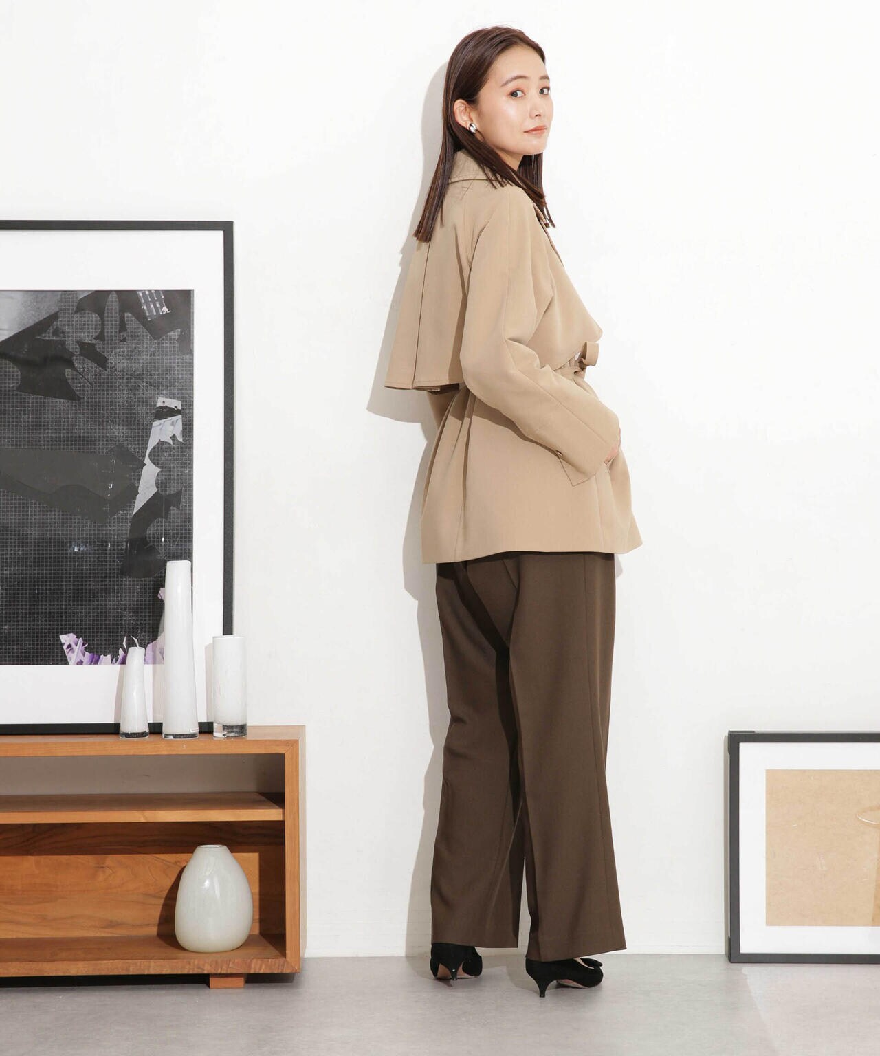 ベルテッドドビーミドルコート