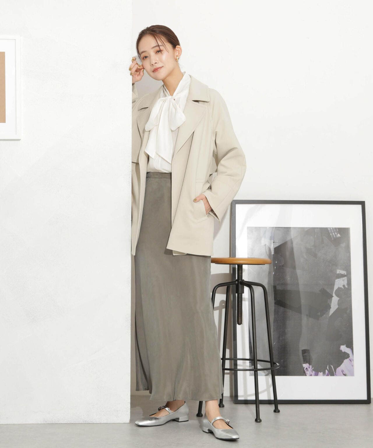 ベルテッドドビーミドルコート