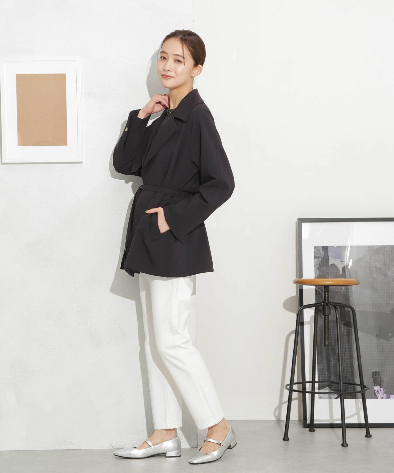 ベルテッドドビーミドルコート