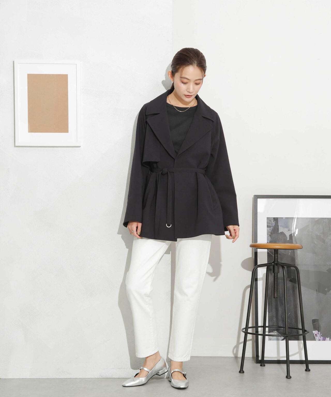 ベルテッドドビーミドルコート