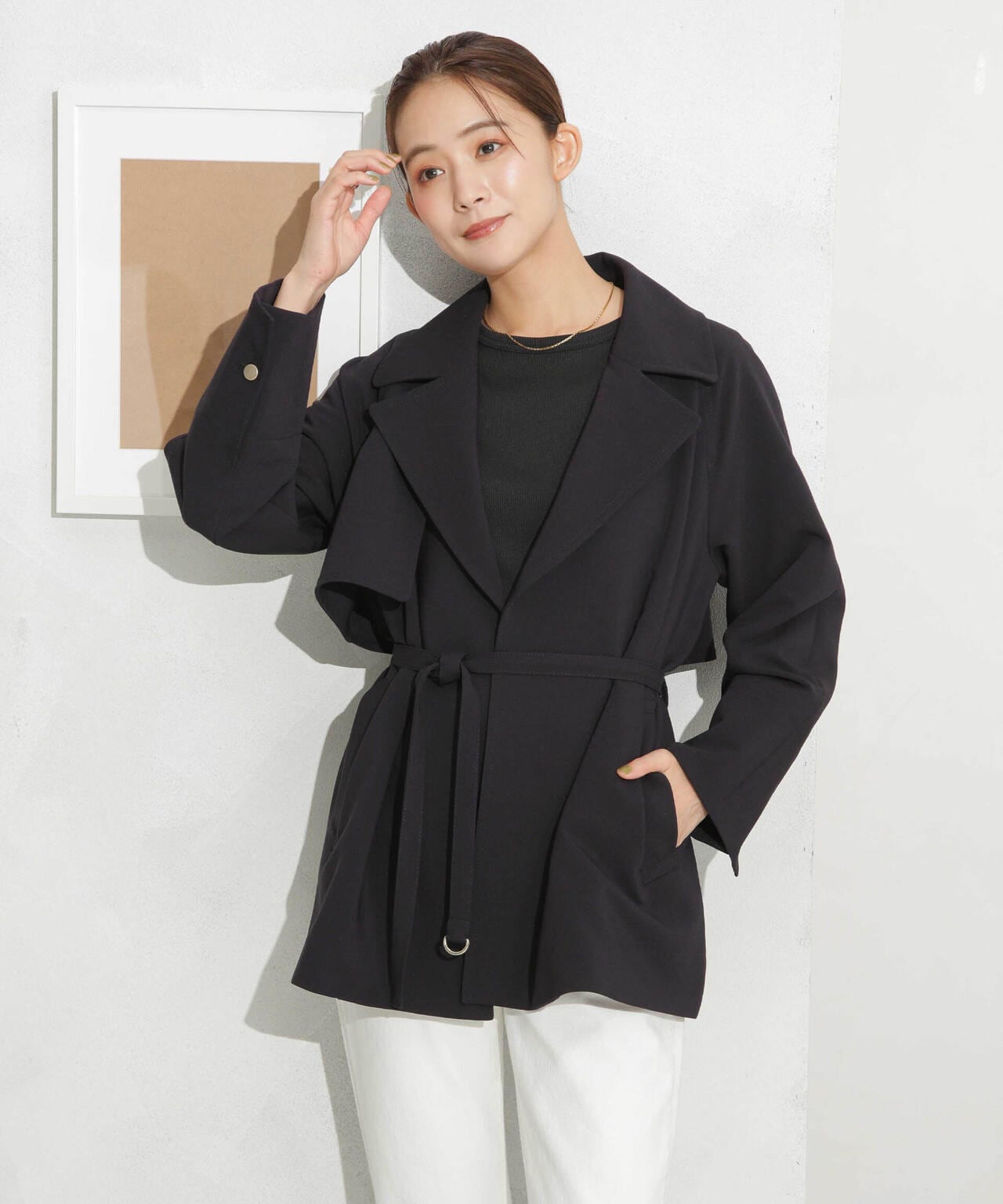 ベルテッドドビーミドルコート