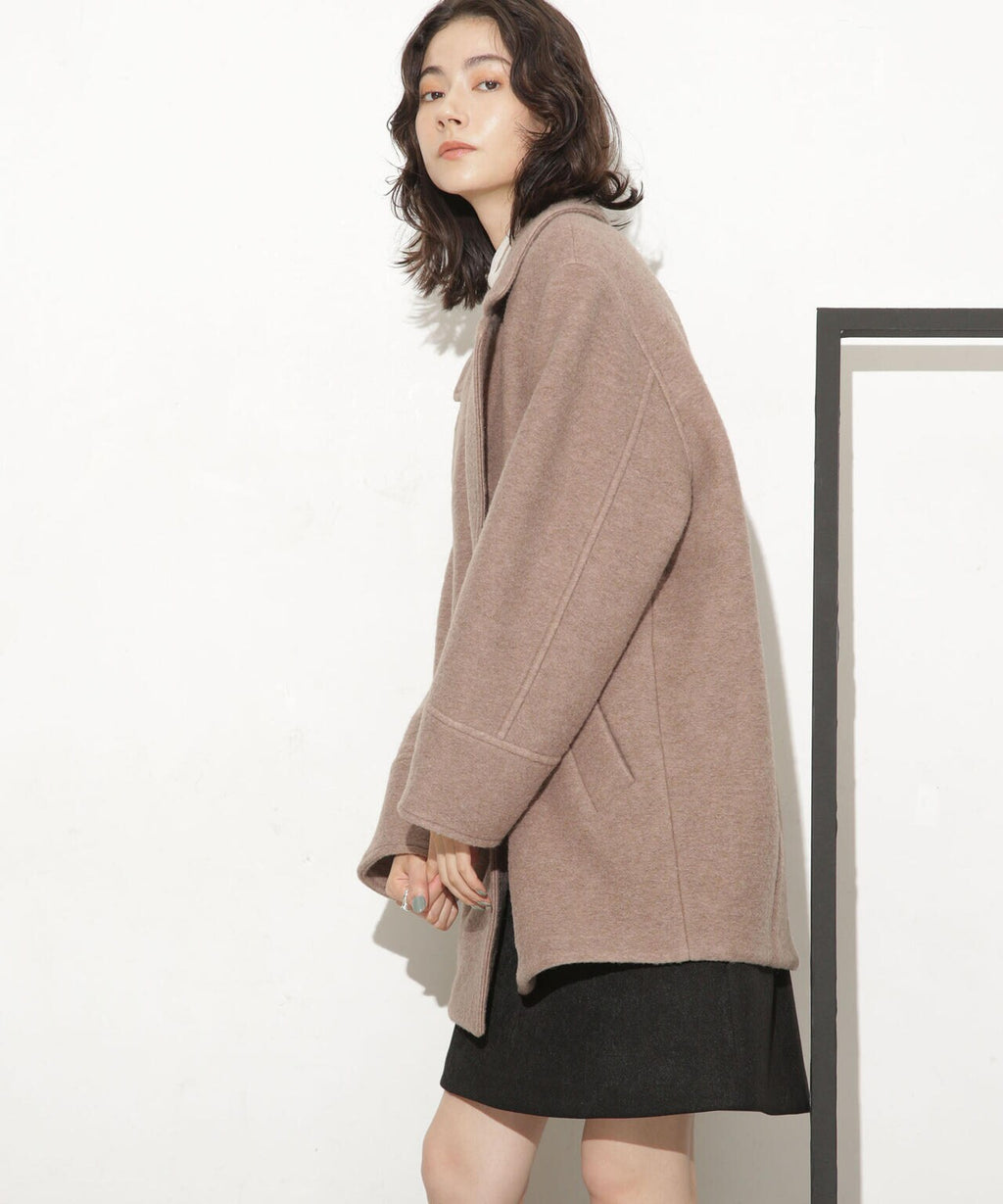 スライバーミドル丈コート