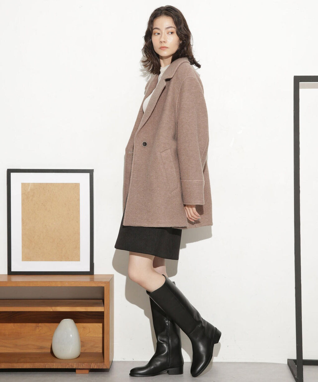 スライバーミドル丈コート