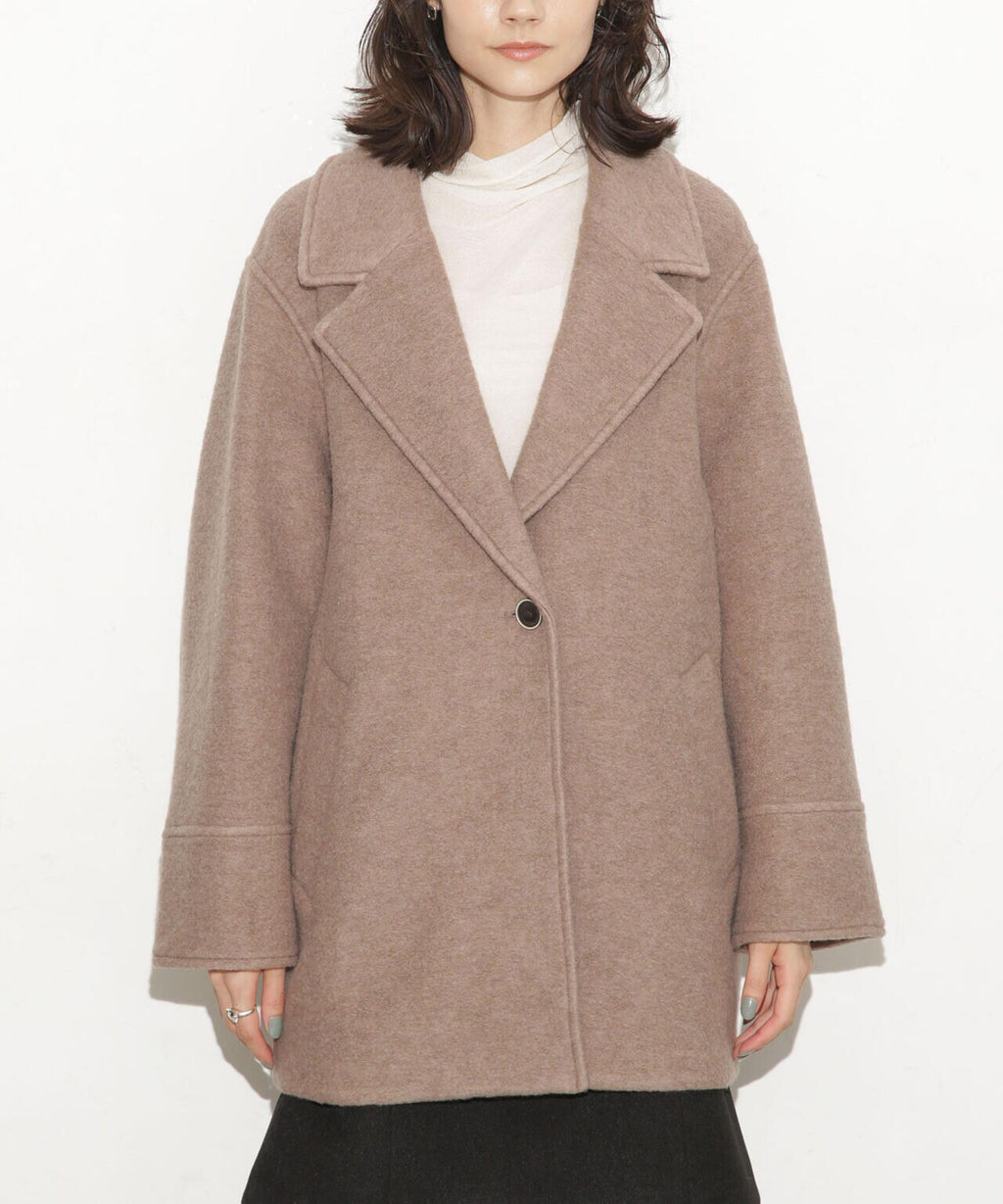 スライバーミドル丈コート