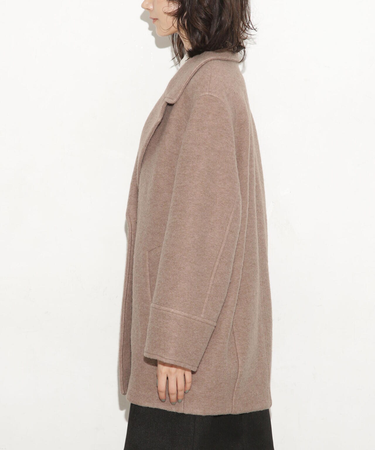 スライバーミドル丈コート