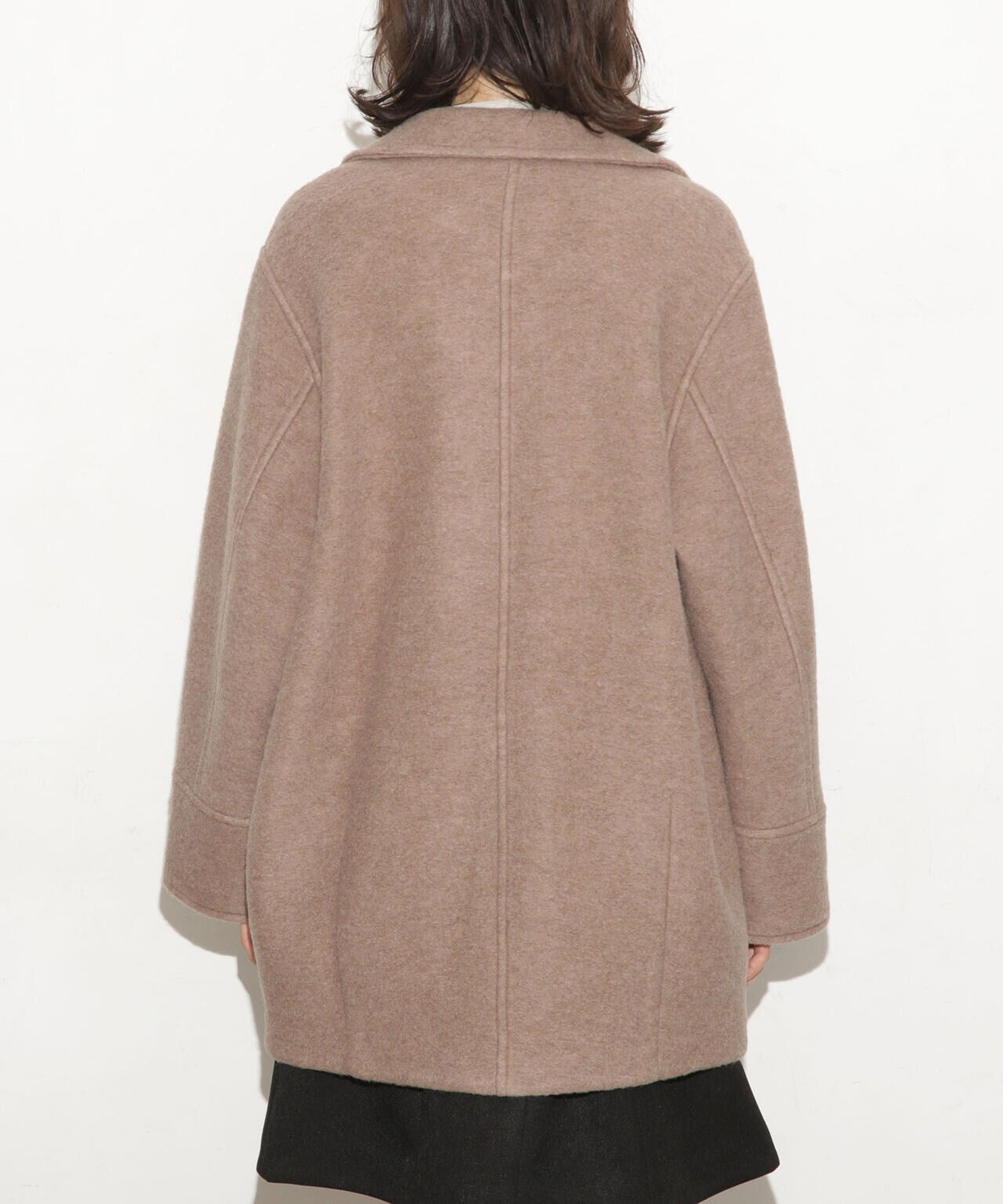 スライバーミドル丈コート