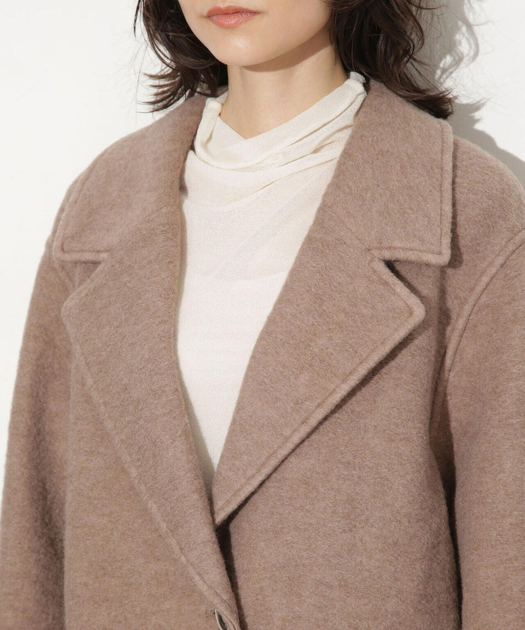 スライバーミドル丈コート