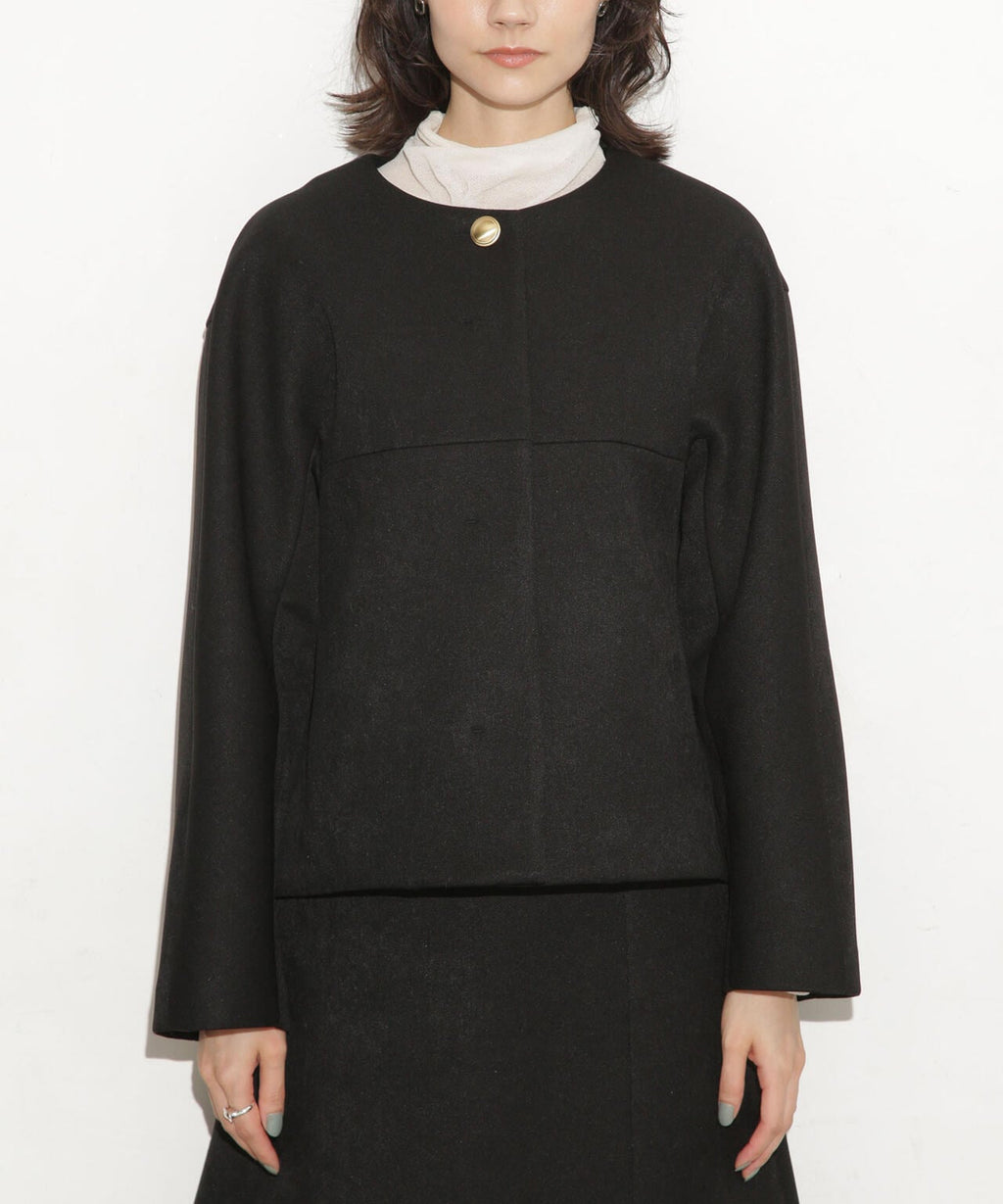 ボンディングノーカラーコート(セットアップ可)