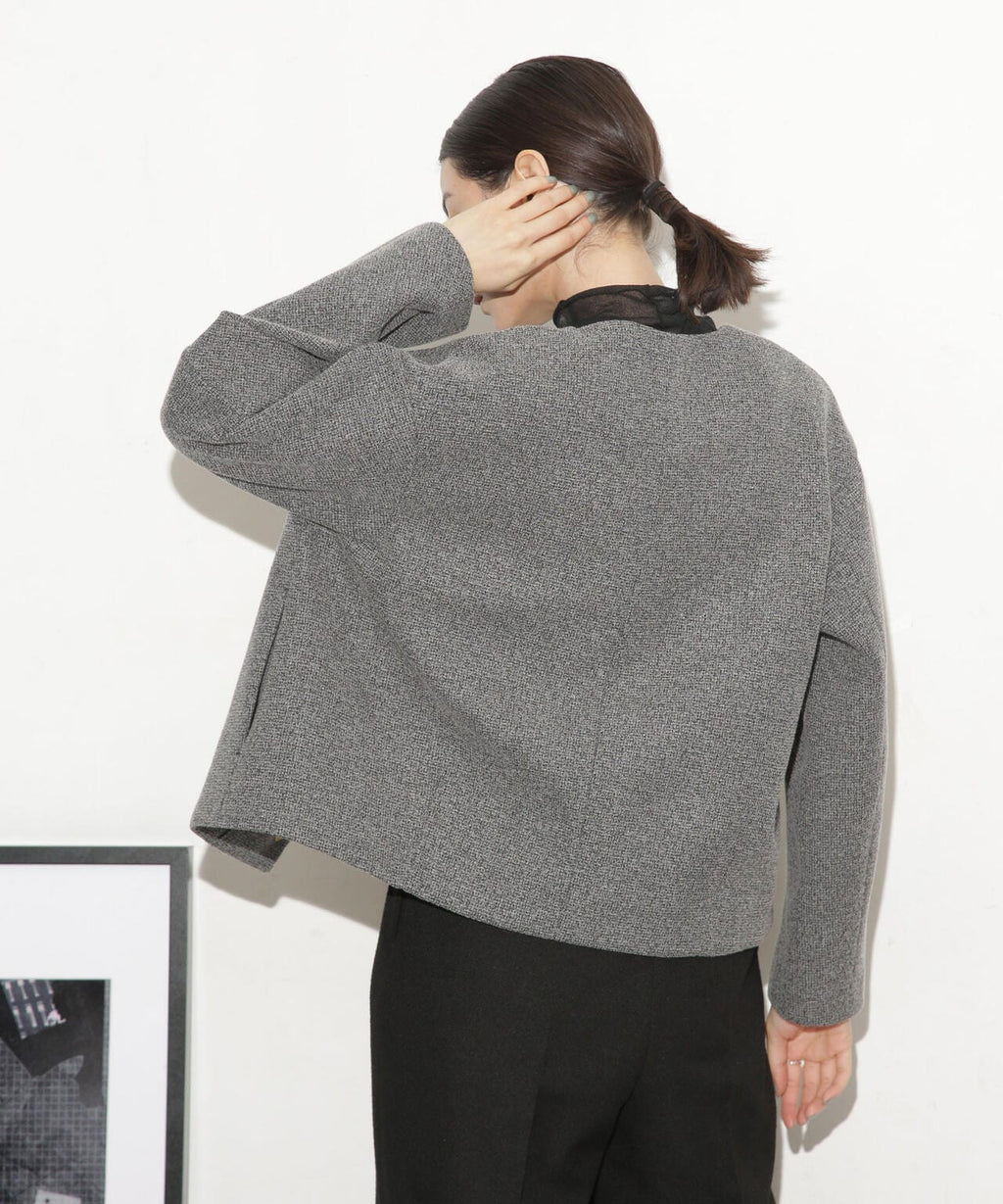 ボンディングノーカラーコート(セットアップ可)