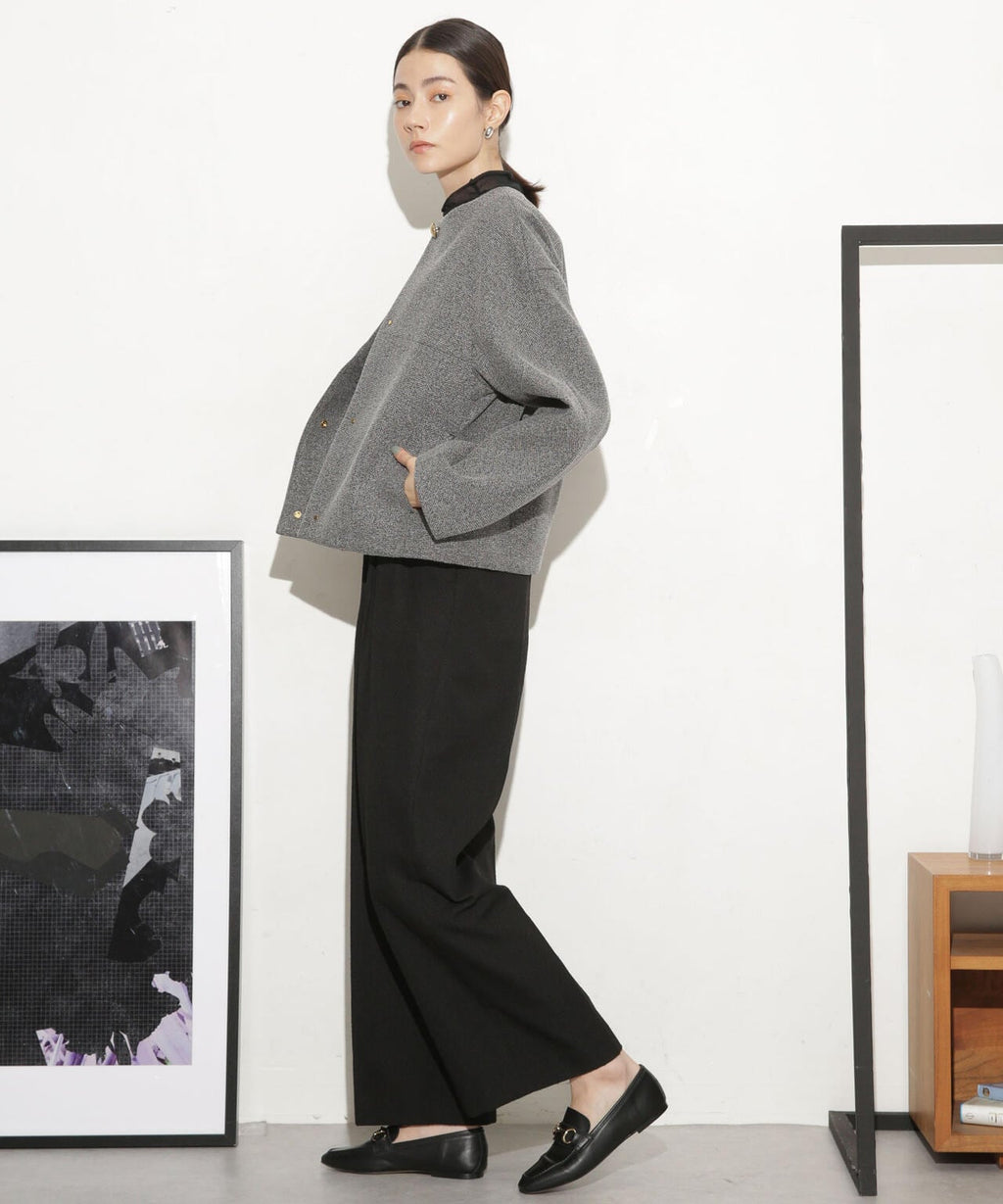 ボンディングノーカラーコート(セットアップ可)