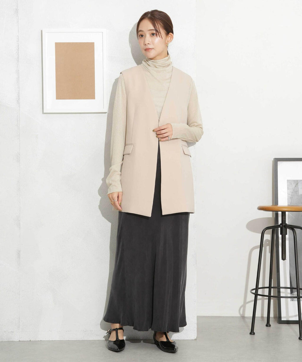 イージーケア ダブルクロスジレ(セットアップ可)