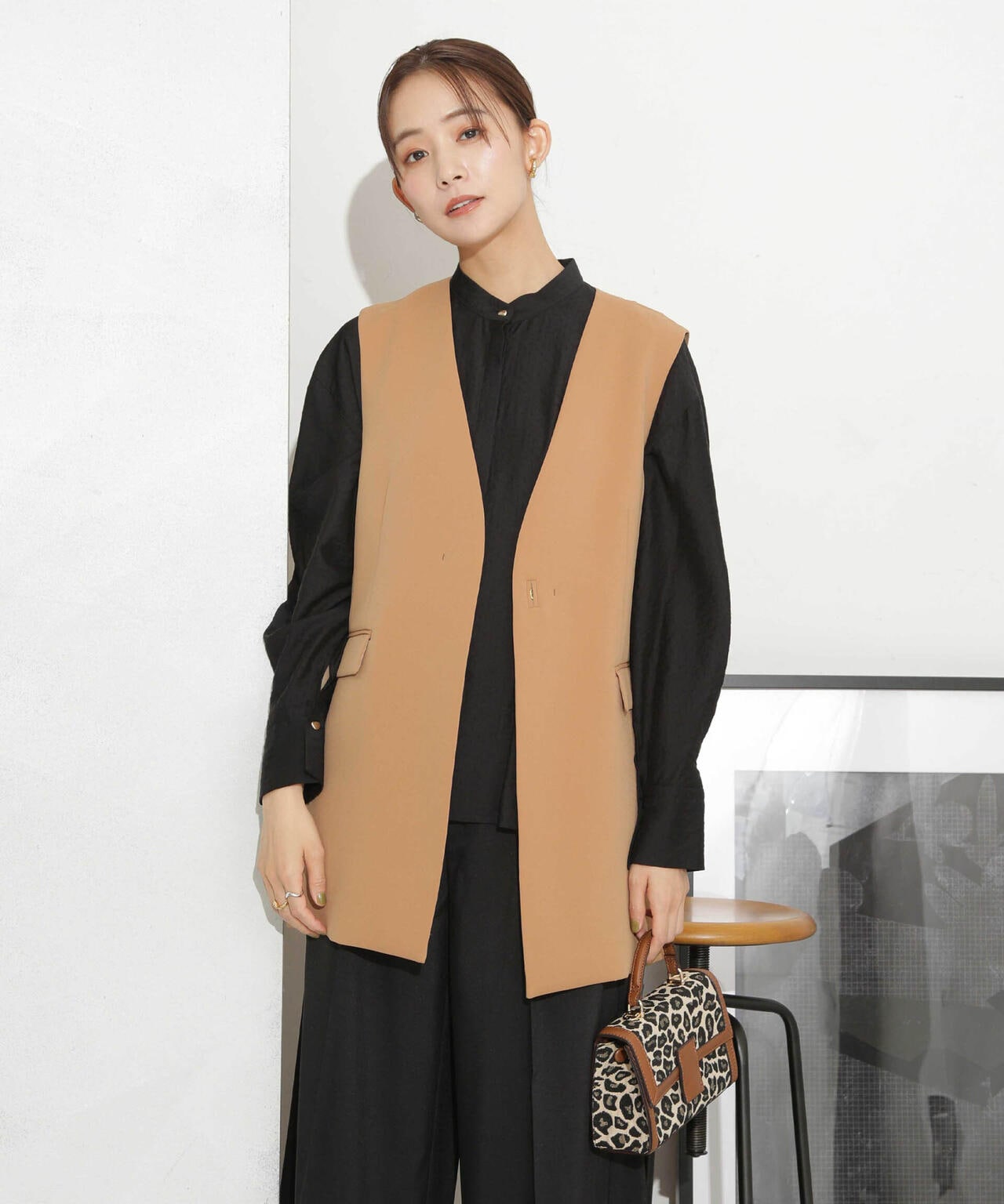 イージーケア ダブルクロスジレ(セットアップ可)