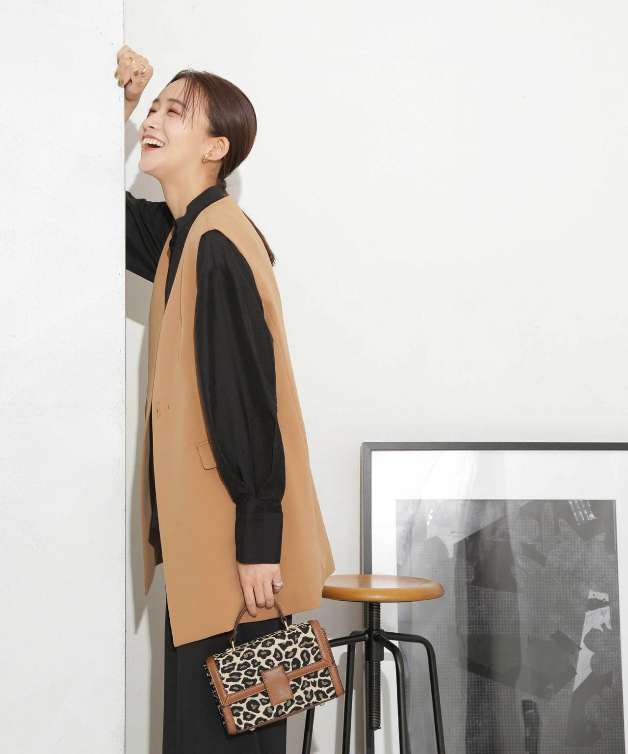 イージーケア ダブルクロスジレ(セットアップ可)