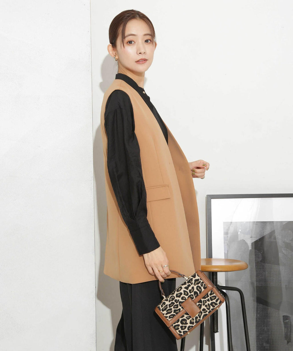 イージーケア ダブルクロスジレ(セットアップ可)