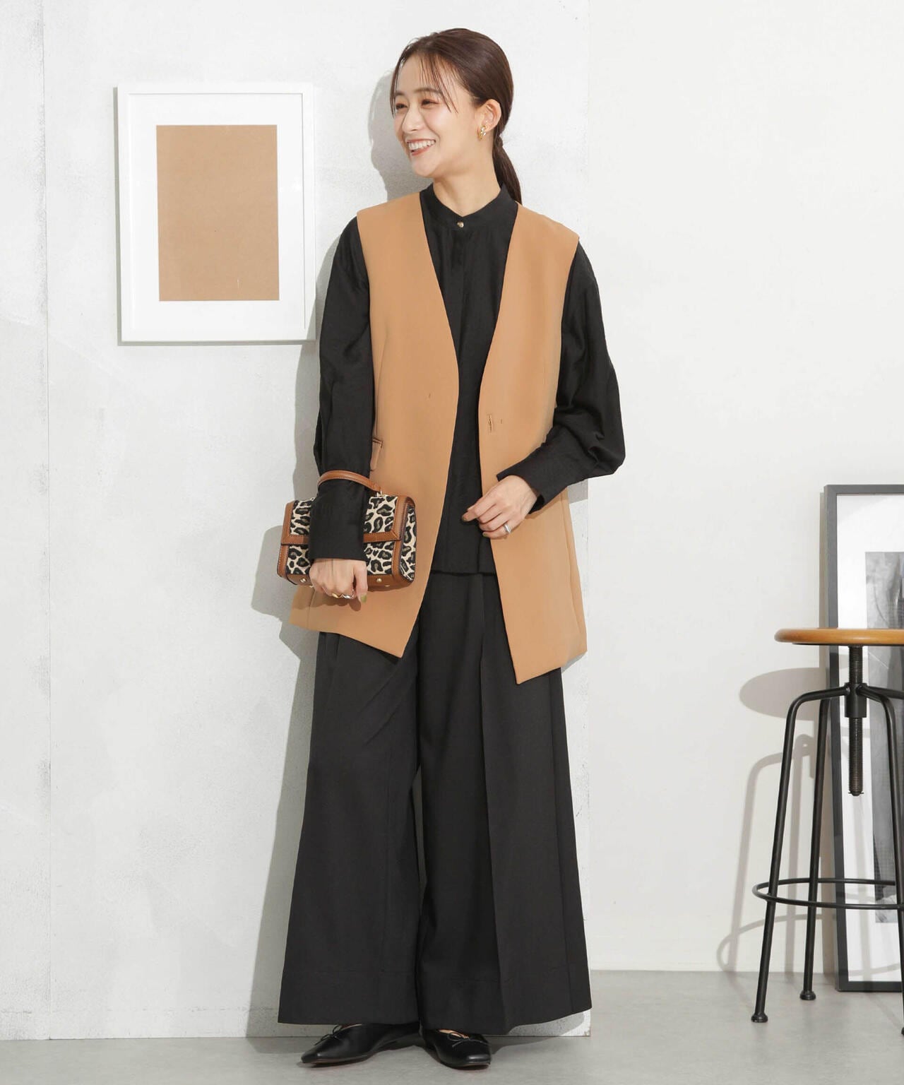 イージーケア ダブルクロスジレ(セットアップ可)