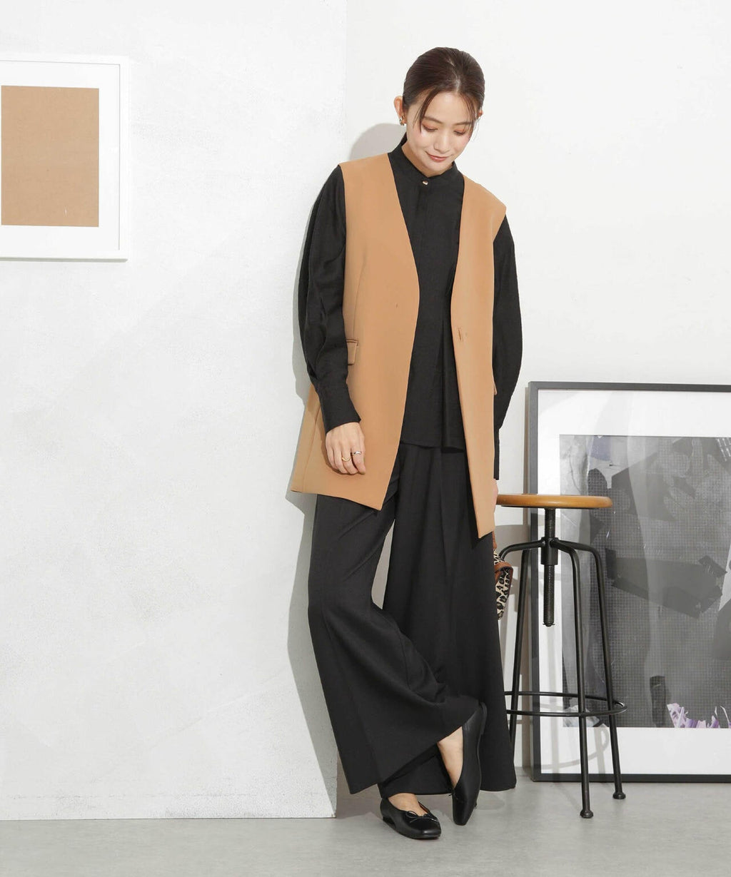 イージーケア ダブルクロスジレ(セットアップ可)