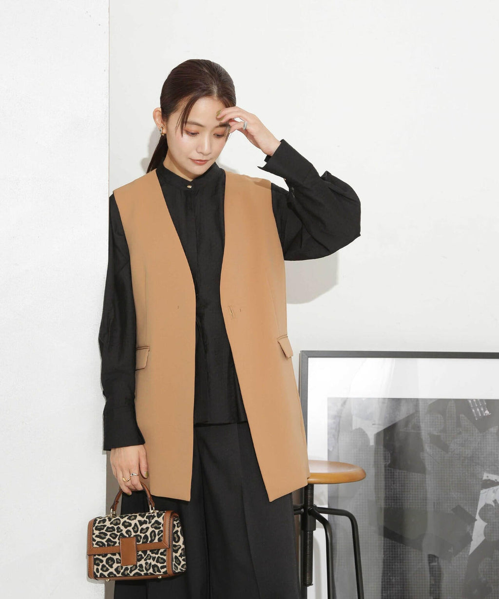 イージーケア ダブルクロスジレ(セットアップ可)