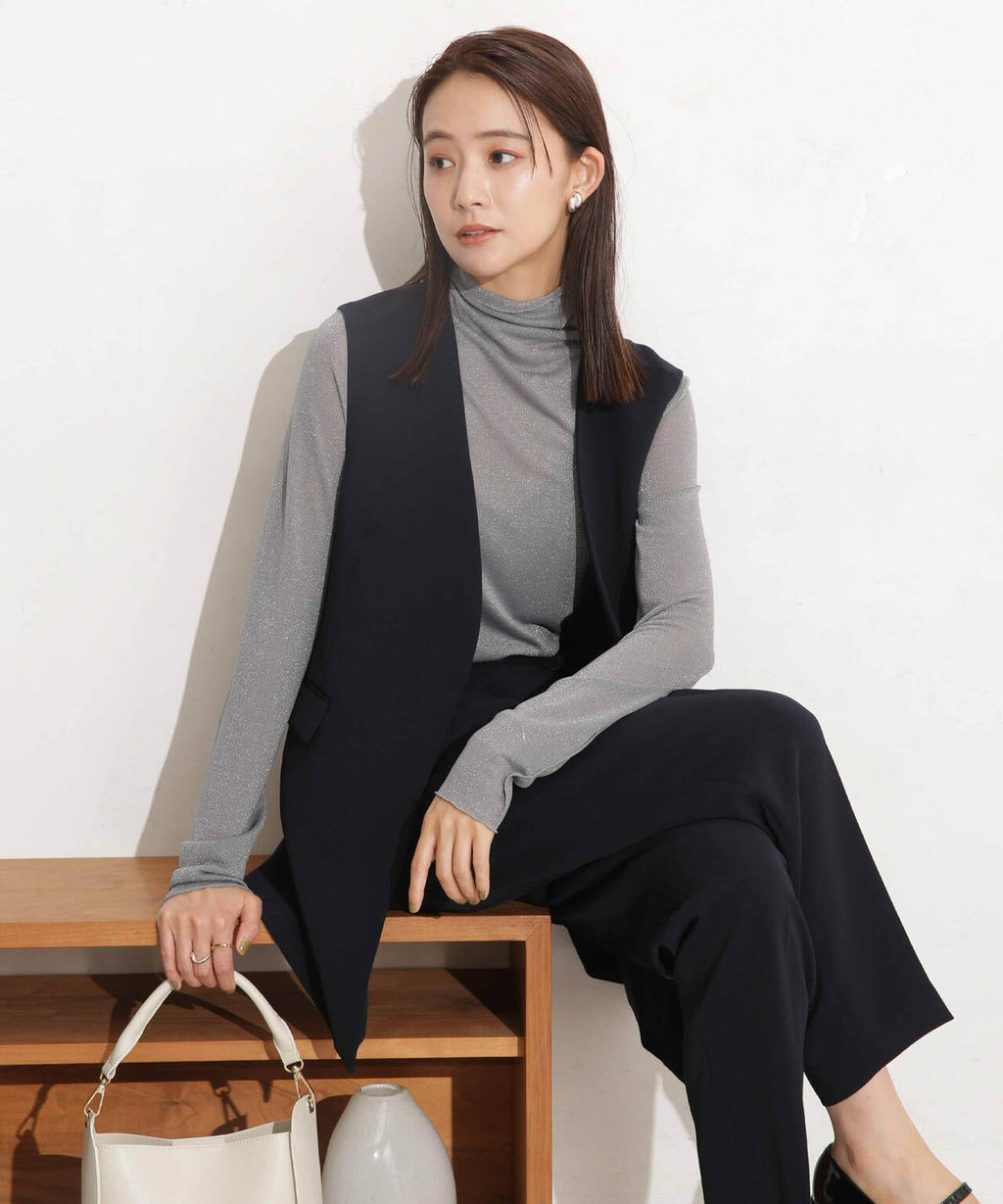 イージーケア ダブルクロスジレ(セットアップ可)