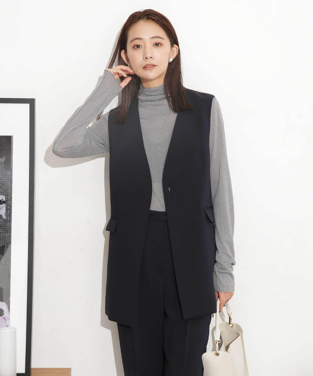 イージーケア ダブルクロスジレ(セットアップ可)