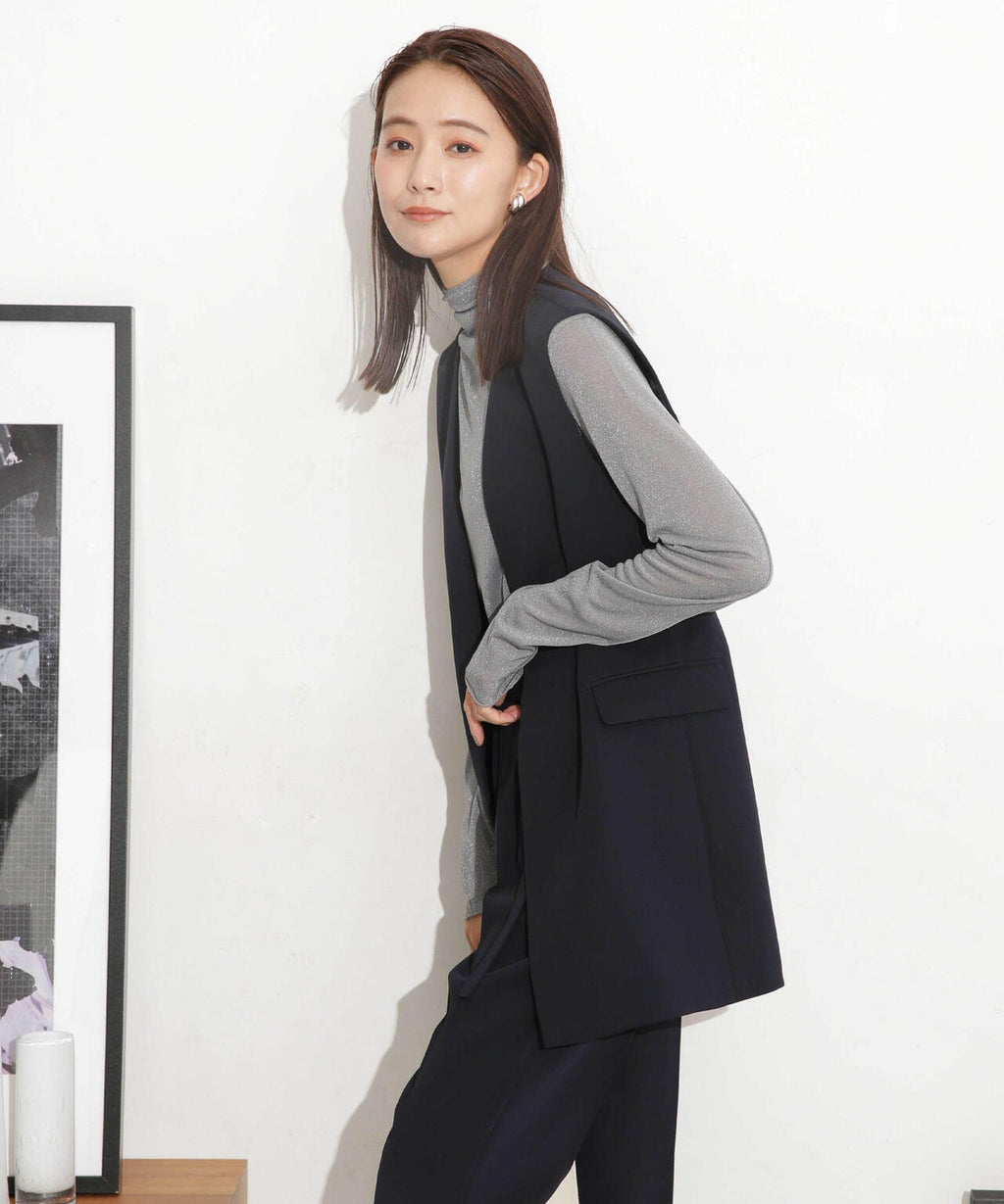 イージーケア ダブルクロスジレ(セットアップ可)