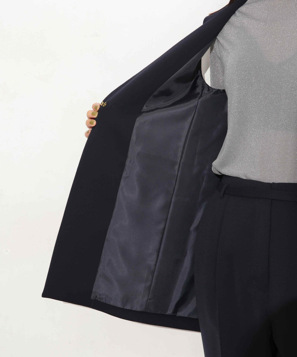 イージーケア ダブルクロスジレ(セットアップ可)