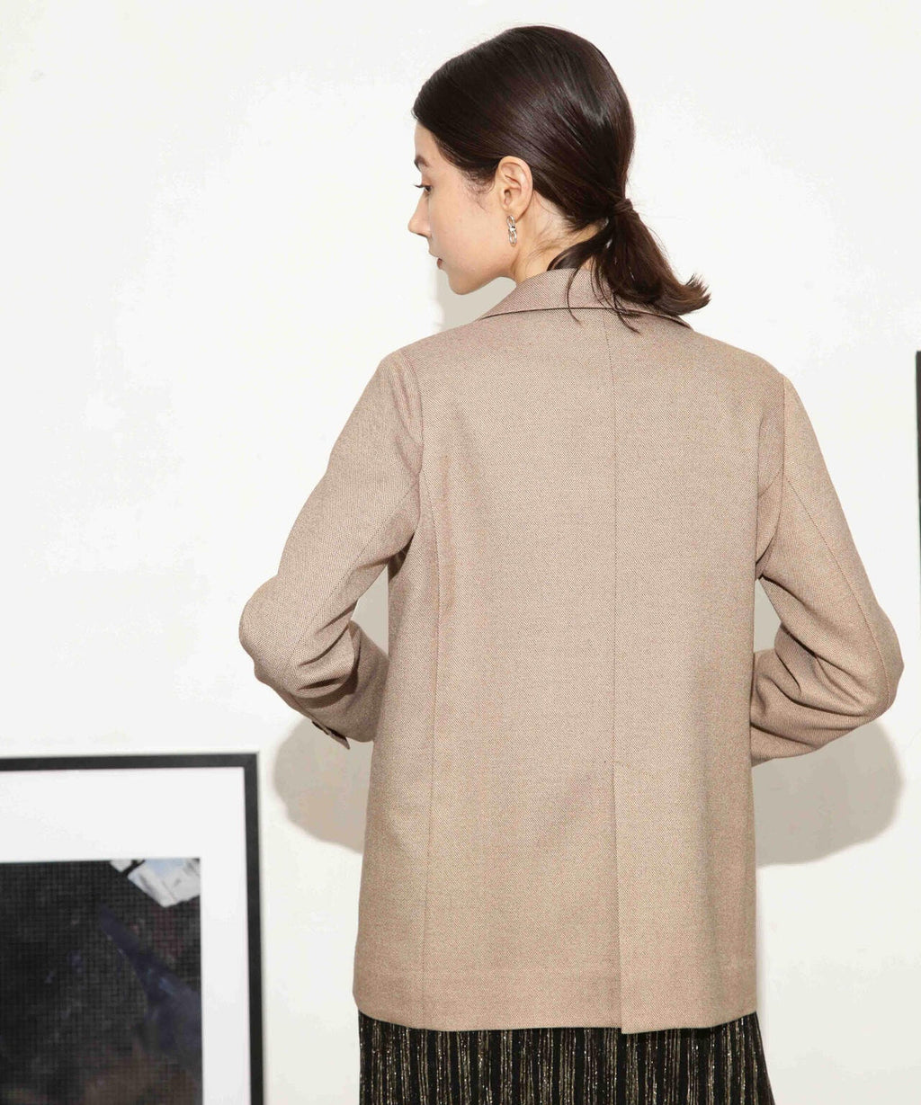 ツイードダブルジャケット(セットアップ可)