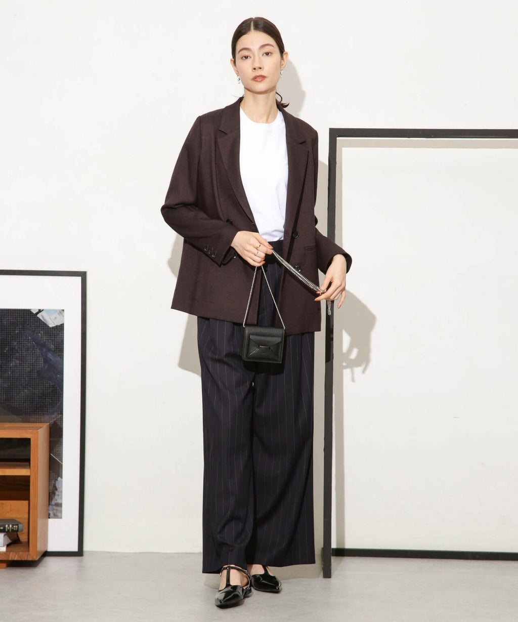 ツイードダブルジャケット(セットアップ可)