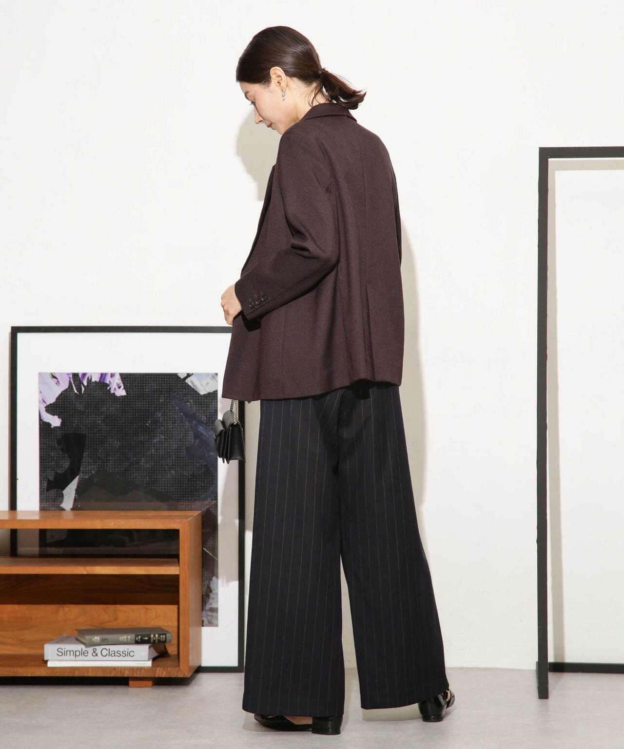 ツイードダブルジャケット(セットアップ可)