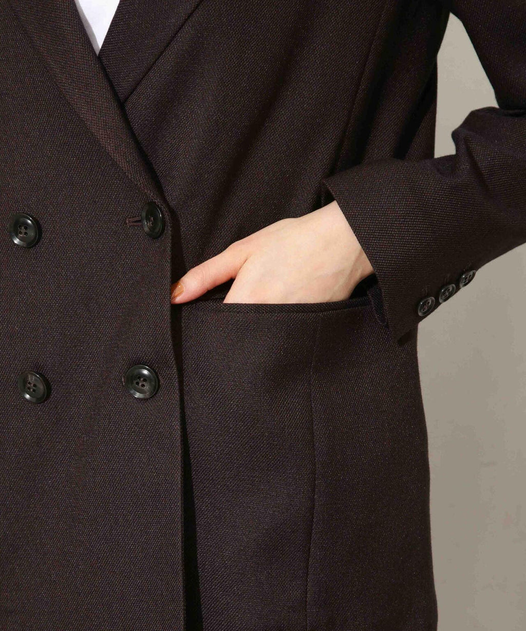 ツイードダブルジャケット(セットアップ可)