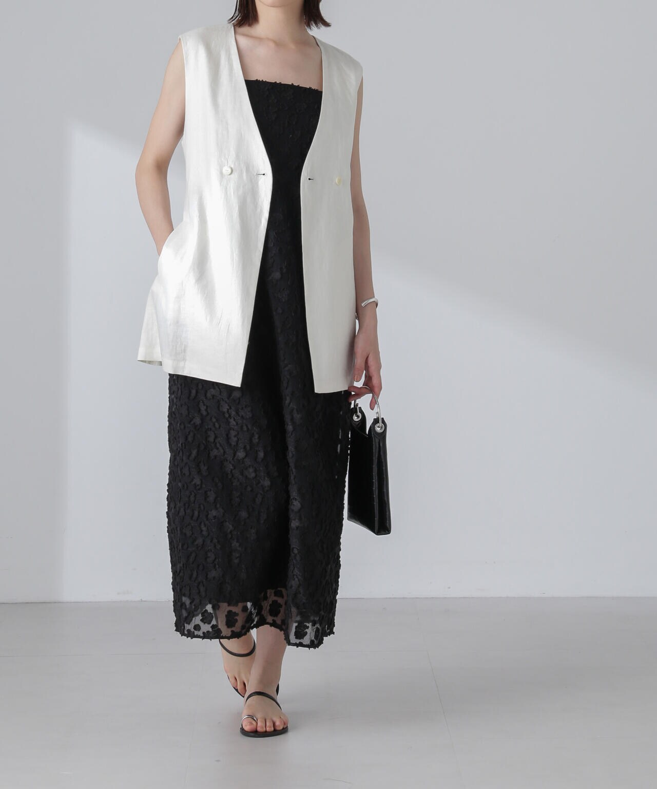 ベルト付リネンジレ(セットアップ可)