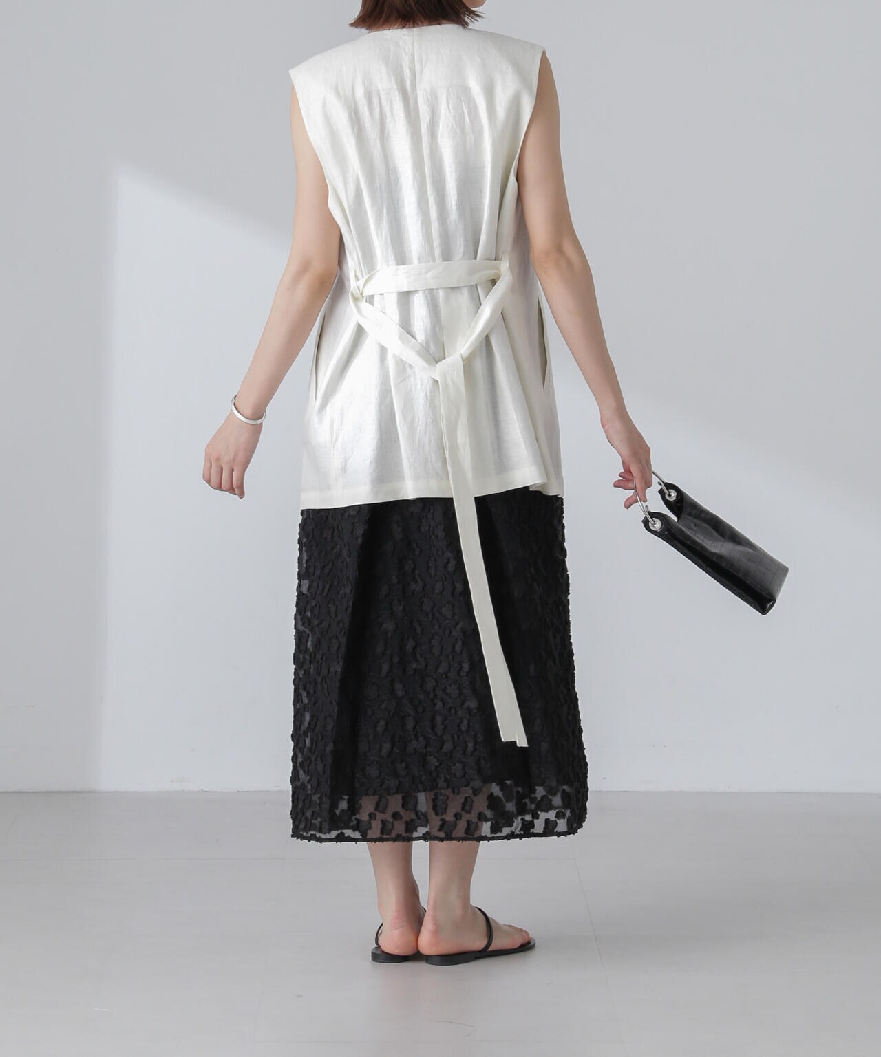 ベルト付リネンジレ(セットアップ可)