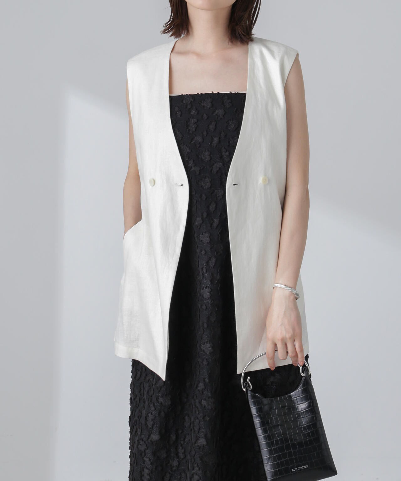 ベルト付リネンジレ(セットアップ可)