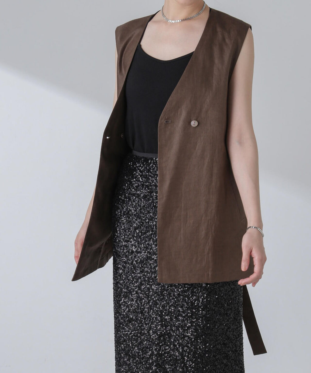 ベルト付リネンジレ(セットアップ可)