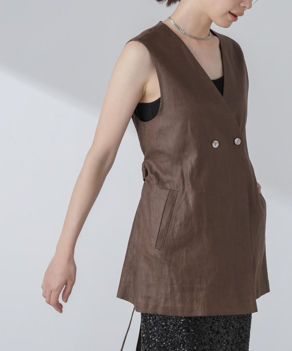 ベルト付リネンジレ(セットアップ可)