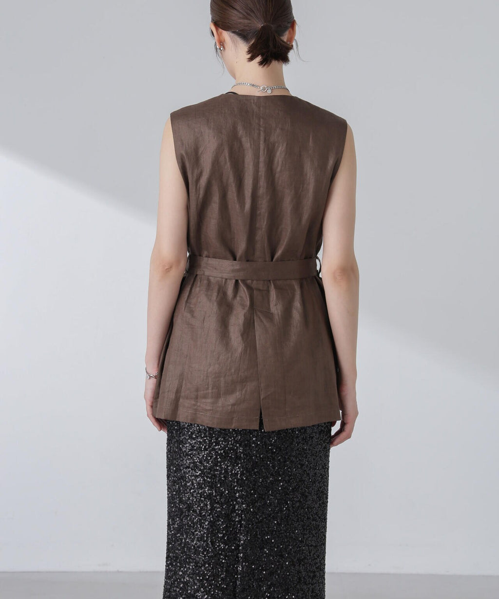 ベルト付リネンジレ(セットアップ可)