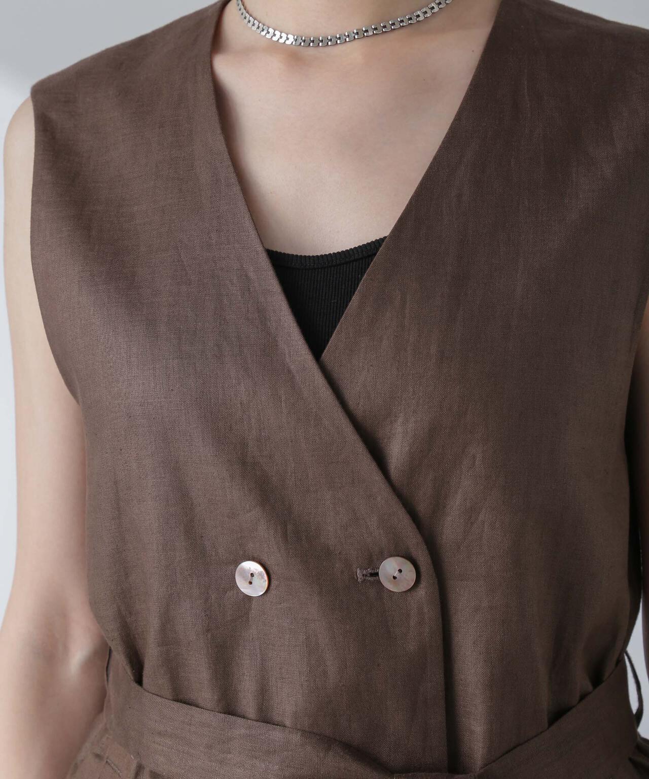 ベルト付リネンジレ(セットアップ可)