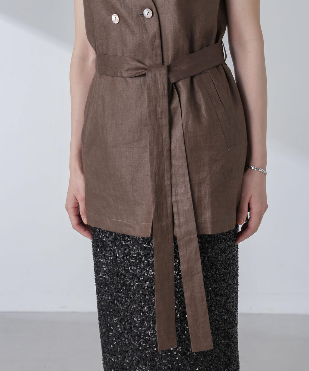 ベルト付リネンジレ(セットアップ可)