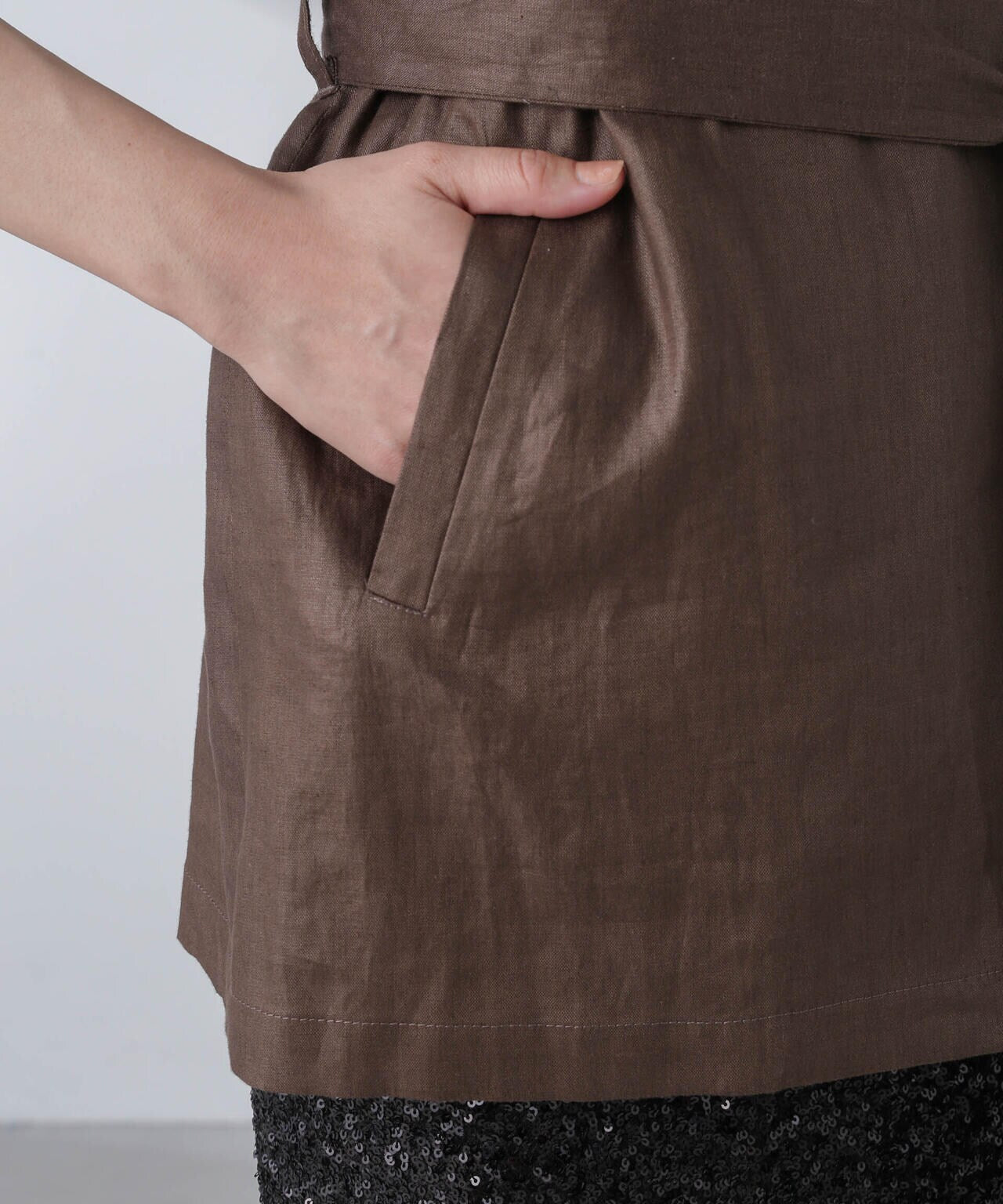 ベルト付リネンジレ(セットアップ可)