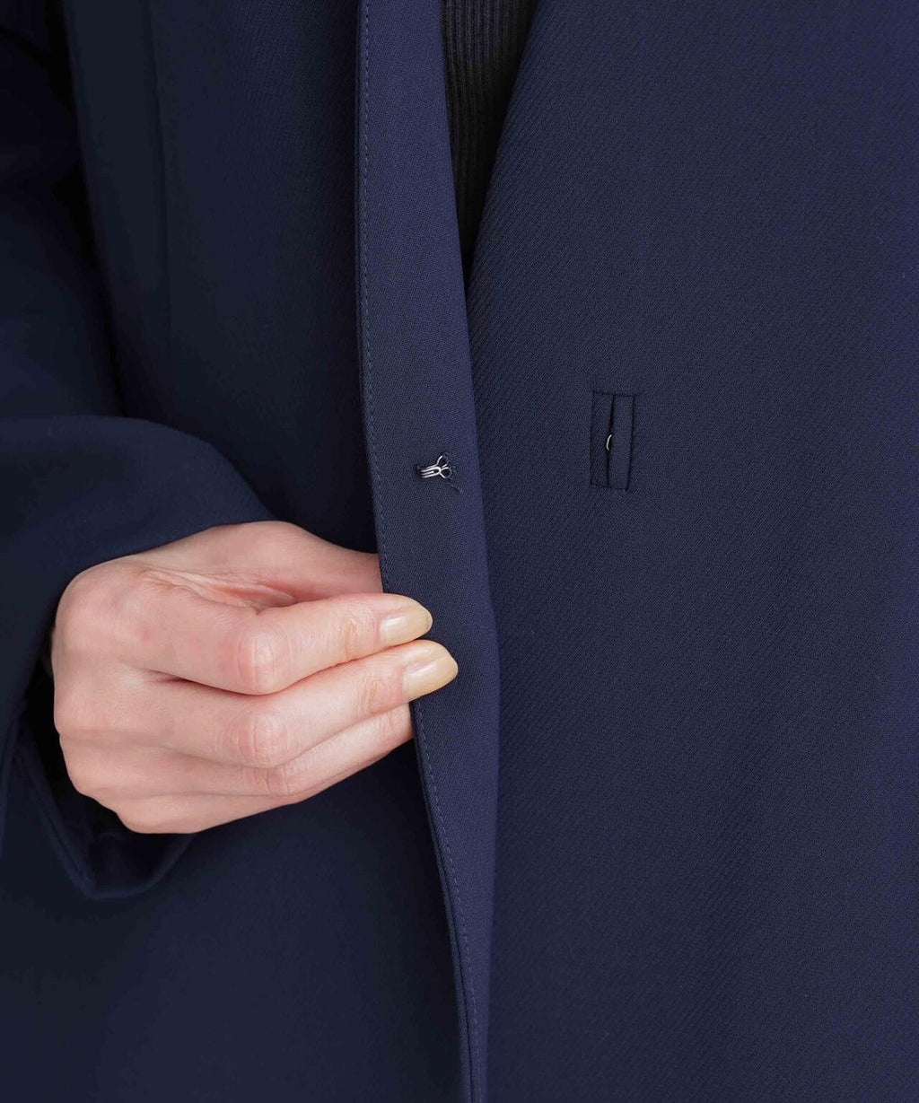 デイリーファンクション ラペルレスジャケット(セットアップ可）