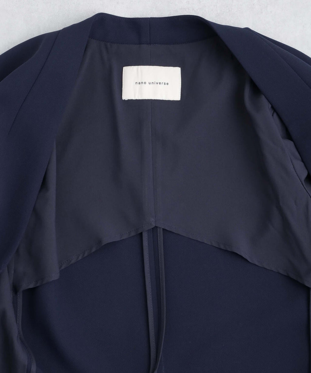 デイリーファンクション ラペルレスジャケット(セットアップ可）