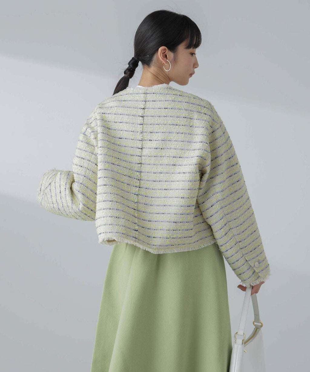 ツイードショートジャケット